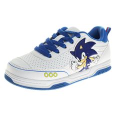 PRICES MAY VARY. SONIC GRAPHICS: These Sonic sneakers for boys are an officially licensed boys footwear product. Great for active boys that love the fast speed and colorful world and characters of Sonic The Hedgehog. SLIP-ON LACE ON: Vulcanized and designed with Sonic prints, these sneakers for kids are great for little boys to play indoor or outdoor all day long with their favorite blue hedgehog by their side. COMFORTABLE: These boys shoes are made with high quality soft materials. Designed to Sonic The Hedgehog Shoes, Sonic Shoes, Sneakers For Boys, Sonic Party, Sneakers For Kids, Blue Hedgehog, Colorful World, Lightweight Sneakers, Boys Sneakers