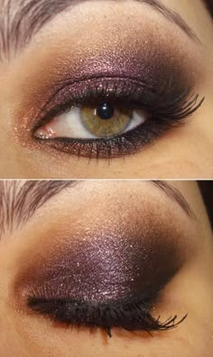 make-encantos-de-iara-sereia (1) Makeup Winter, Hazel Eye Makeup, Purple Smokey Eye, Purple Eye Makeup, James Charles, Fall Makeup, Hazel Eyes, Purple Eyes, Eye Make