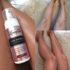 From pale to tan in just 2 hours😯 ..here I used the @lovingtanofficial 2HR express bronzing mousse in shade dark! I've tried a lot of tans… Fake Tan Lotion, Acne Overnight, Tanning Tips, Anti Aging Oils, Suntan Lotion, Natural Anti Aging, How To Get Rid Of Acne