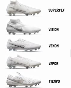 the different types of soccer shoes