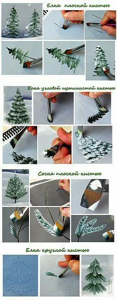 the steps to make a christmas tree out of paper