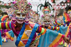 Sinulog Festival Photography, Traditional Multicolor Handmade Headpieces, Traditional Multicolor Festival Straw Hat, Traditional Multicolor Festival Hats, Traditional Multicolor Festival Headwrap, Many Faces, Philippines, The Good Place