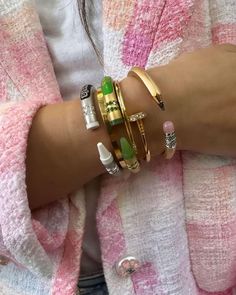 @sourcedbytara Obsessed with this collab Nadine Ghosn x Crayola 🖍️💎🌈😍📲DM to shop ✨  #personalshopper #personalshopping #personalshopperlondon #personalshoppinglondon #nadineghosn #jewelry Nadine Ghosn Jewelry, Nadine Ghosn, Gucci Aesthetic, Teacher Bracelet, Dope Jewelry Accessories, Wrist Stacks, Dope Jewelry, Nail Jewelry, Gold Jewelry Necklace