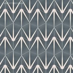 an abstract geometric pattern with white lines on a gray background that looks like hexagonal tiles