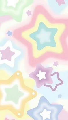 an abstract background with pastel colors and stars