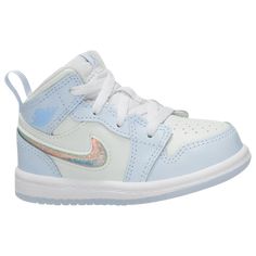 Jordan AJ1 Mid SE | Kids Foot Locker Aj1 Mid, Toddler Basketball, Cute Jordans, Baby Jordans, European Shoes, Girls Sneakers, Toddler Shoes, Spring Shoes, Nike Jordan