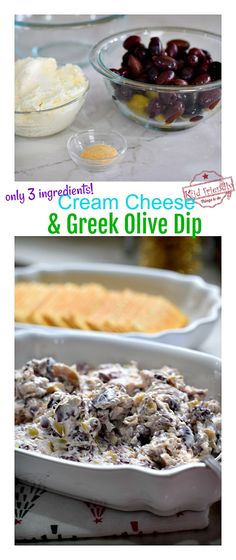 an image of greek olive dip recipe