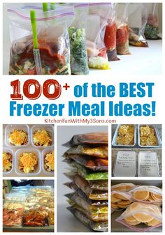 the best freezer meal ideas