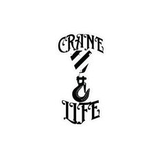 the words crine and life are shown in black on a white background, with an arrow