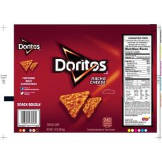 doritos nacho cheese chips are shown in this image