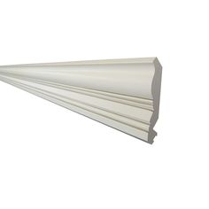 an image of a white gutter moulder