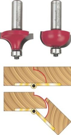 three different types of woodworking tools are shown