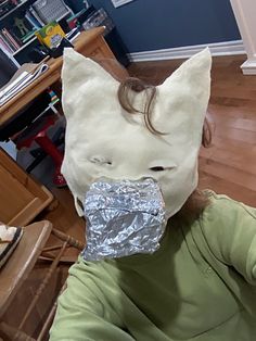 old and somewhat low quality base. muzzle and ears is made of tin foil. half felted, eyes are cut but not glued. does have a strap but not a good one. I just kinda need this gone, the sooner the better. whiling to negotiate price but no lower than 7$ (CAD) This mask comes from a smoke free, pet friendly home Therian Mask Base, Therian Mask, Tin Foil, Costume Mask, Low Quality, Costume Accessories, Pet Friendly, Etsy Seller, Etsy Accessories