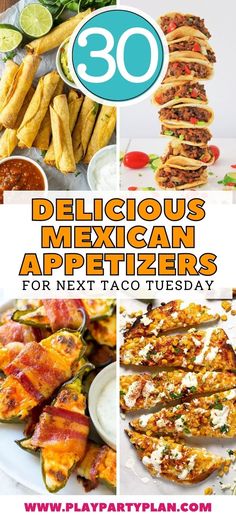 delicious mexican appetizers for next taco tuesday