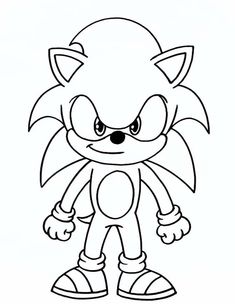 sonic the hedge coloring pages for kids to print out and color on with their favorite characters