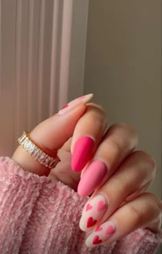 #nails #nailart #nail #nailsofinstagram #nailstagram #nailpolish #gelnails #naildesign #nailswag #instanails #nailsoftheday #nails2inspire #nailsart #nailporn #nailsalon #nailstyle #naildesigns #acrylicnails #gelnail #nailsonfleek #nailartist #glitternails #nailsdesign #nailedit #nailtech #nailaddict #lovenails #nailpro #nailsdid #nailsaddict #naturalnails #nailfashion #instanail #pinknails #nailsdone #nailartaddict #coffinnails #rednails #longnails #nailartclub Vday Nails, Valentine Nail Art, February Nails, Nail Designs Valentines, Valentine Nails, Colorful Nails, Valentines Day Nails, Heart Nails, Valentine Ideas