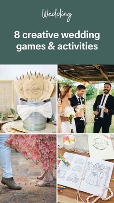 wedding games and activities with text overlay