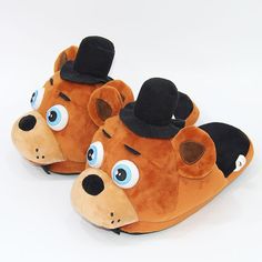 Fnaf Plush, Plush Slippers, Freddy Fazbear, Five Nights At Freddy's, Five Night, Cool Items