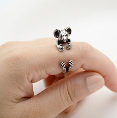 Koala Wrap Ring Animal Wrap Rings, Animal Themed Jewelry, Gold Wrap Ring, Silver Wrap Ring, Animal Rings, Wrap Ring, Just Because Gifts, Themed Jewelry, Wrap Rings