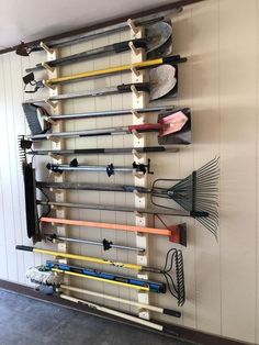 (ad) Sometimes small is every you need. little storage shed ideas. see more ideas nearly shed, storage shed, little outdoor storage. Yard Tool Storage Ideas, Garage Organisation, Garage Organization Diy, Garage Tool Storage, Yard Tools, Tool Storage Diy