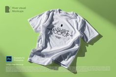 T- Shirt on the floor Free Mockup | Premium & Free PSD Mockup Store T Shirt Mockup Free, T Shirt Mockup Free Psd, T Shirt Mockup, Tshirt Mockup Free, Desk Calendar Mockup, Mobile Mockup, Billboard Mockup, Shirt Folding, Free Tshirt