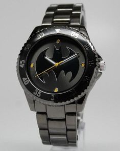 Batman Watch (BAT8009) - SuperheroWatches.com Batman Gifts For Men, Batman Jewelry, Iron Batman, Batman Watch, Batman Bedroom, Batman Ring, The Batcave, Batman Wedding, All Batmans