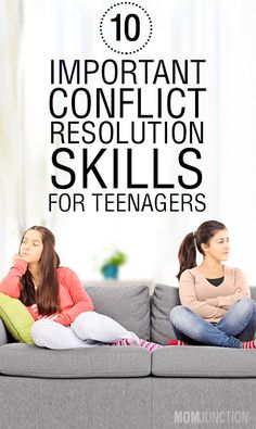 10 Important Conflict Resolution Skills For Teenagers Conflict Resolution Skills, High School Counseling, Raising Teenagers, Parenting Education, School Social Work, Parenting Teenagers, Counseling Activities, Counseling Resources, School Psychology