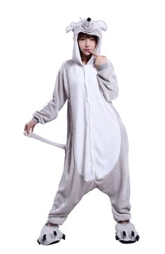 PRICES MAY VARY. Package included: 1X Pajamas(shoes exclude) XL fit for Height 69"-71" Rat Animal Pattern Pajamas, soft and comfortable Machine Wash Cold, Non-Chlorine Bleach, Dry Flat, Do Not Iron, Do Not Dry Clean Great 1-piece Pajamas for family cosplay, Halloween, lounge-wear, birthdays party, Winter Gift and so on If you're looking for an incredibly fun way to be the life of the party, look no further than the Honeystore Animal Pajamas! Each full length bodysuit is unique and full of charac Cheap Disney Sleepwear Loungewear, Cheap Disney Sleepwear For Lounging, Cheap Winter Sleepwear For Sleepovers, Cheap Disney Sleepwear, Mens Mouse Costume, Cheap Disney Sleepwear For Loungewear, Hoodie Jumpsuit, Mens Onesie, Pajama Costume