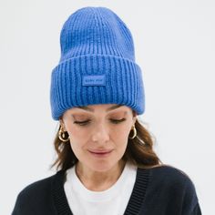 Gigi Pip beanies for women - Gigi Merino Wool Beanie - 100% merino wool double fold beanie featuring a Gigi Pip branded silicone patch on the front fold [alpine blue] Ginger Kids, Gambler Hat, Gigi Pip, Lifeguard Hat, Ginger Black, Hat Styles, Pork Pie, Straw Fedora, Halo Style