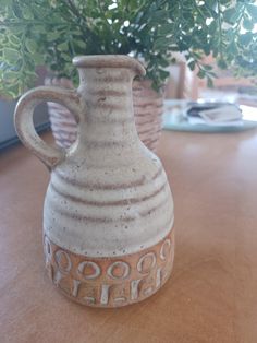 Unusual studio pottery jug St. Keynes UK Approx 14cm h x 8.5cm w Please note we use recycled packaging materials whenever possible.   Thank you Pottery Jug, Ceramic Jug, Art Ceramics, Studio Pottery, Recycled Packaging, Fine Art Ceramics, Wedding Shop, Shop House, Labour Day