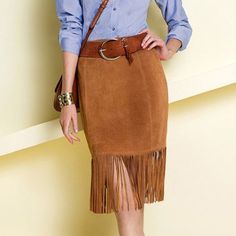 Hello Gorgeous Genuine Soft & Luxurious Suede Leather Skirt With Amazing Fringe Trim. Only Worn Once. Fully Lined. Hidden Zipper Back Closure Size 4 Measurements Lying Flat: 15 In Across Waist Line 25 In Long Including Fringe Only Worn Once! *I Also Have The Coordinating Suede Belt, Also Shown In The Photo. Sold Separately.* Smoke Free Home. Free Shipping On Bundles Of $35+ All Reasonable Offers Accepted. Fringe Leather Skirt, Suede Belt, Suede Fringe, Hello Gorgeous, Carlisle, Fringe Trim, Hidden Zipper, Suede Leather, Leather Skirt