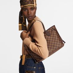 LOUIS VUITTON® - Neverfull Pm - Ebène Neverfull Damier Ebene, Louis Vuitton Neverfull Damier, Louis Vuitton Neverfull Damier Ebene, Louis Vuitton Neverfull Pm, Lv Damier, Louis Vuitton Gifts, Louis Vuitton Official Website, Colorful Textiles, Leather Denim