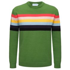 - Strickwaren
- 100 % Baumwollgarn
- Ungefüttert
- Reguläre Passform Swinging Sixties, Mod Fashion, Hooded Shirt, Men's Knit, Long Tshirt, Knitted Tshirt, Short Shirts, Green Sweater, Rainbow Stripes