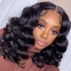 Alipearl Hair Cute Short Bob Wigs Loose Deep Wave 100% Virgin Human Hair Bob Lace Frontal Wigs Pre-plucked With Baby Hair 180% Density, Natural And High Quality, Easy To Adjust,Suitable For Most People,Buy Now To Enjoy Big Discounts And Free Shipping. Kręcony Bob, Loose Deep Wave, Corte Bob, Curly Bob Wigs, Loose Waves Hair, Virgin Hair Wigs, Bob Lace Front Wigs, Short Bob Wigs, Human Hair Lace Wigs