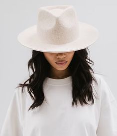 Gigi Pip Zephyr Felt Rancher Hat | Dillard's White Fedora, Short Brim Hat, Wide Brim Felt Hat, Gigi Pip, Floppy Hats, Felt Hats, Rancher Hat, Wide Brim Fedora, Felt Wool