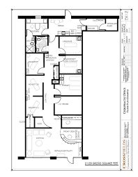 the floor plan for an office building