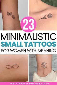 small tattoos for women with meaning