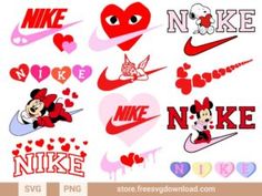 Valentine’s Day Sweatshirt, Nike Valentines, Disney Nike, Sports Brand Logos, Nike Svg, Draw Logo, Valentine Sweatshirt, Svg Bundles, Clothing Brand Logos