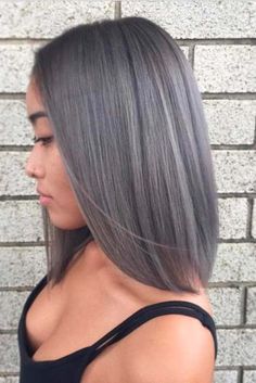 Grey Blonde Hair, Gray Hair Cuts, Silver Hair Color, Silver Grey Hair, Short Grey Hair, Black Ombre