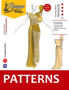 an image of a woman's dress pattern