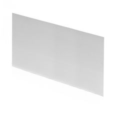 a blank white card on a white background