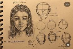 Face Proportions, Sketching Tips, Art Tools Drawing, Sketches Tutorial, Different Angles, Easy Drawings Sketches, Realistic Art, Hand Art Drawing, Anatomy Art