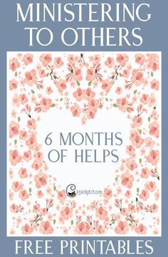 the 6 months of free printables for kids to use in their homes and office