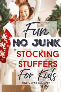 Stop wasting your money by putting a bunch of plastic junk in your child's stocking! Instead, fill their Christmas Stockings with fun and practical items that they will use and love! Unique stocking stuffers that are clutter-free! 30 stocking stuffer ideas for kids. Christmas Gift Ideas & Gifts for Kids.#DIYCraftingFun #DIYHomeDecorInspo #DIYGiftIdeas Unique Stocking Stuffers, Stocking Stuffers For Kids, Best Stocking Stuffers, Stocking Gifts, Minimalist Christmas, Christmas Stocking Stuffers, Clutter Free, Christmas Activities, Homemade Christmas