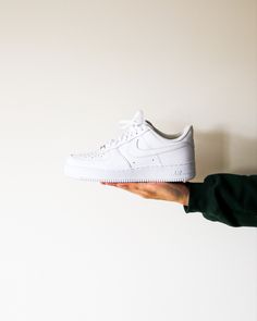 Nike Shoe Photoshoot, White Af1, Grunge Shoes, Sweet Lemon, All White, Nike Air Force, Fashion Lifestyle, Air Force