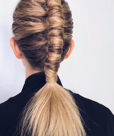 Short Braid Hair, Hair With Ribbon, Different Types Of Braids, Short Braid, Braided Crown Hairstyles, Double Dutch Braid, Formal Updos, Couture Hairstyles, Double Dutch