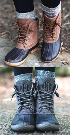 Duck boot socks are here! Stay stylish and cozy this fall! Duck Boot Socks, Black Over The Knee Boots Outfit, Grey Boots Outfit, Fish Net Tights Outfit, Outfit Cold Weather, Duck Boats, Preppy Winter Outfits, Fall Socks, Hunter Boots Outfit