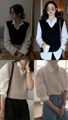 Fashion Outfits Korean, Mix Match Outfits, Mode Zara, Winter Fashion Outfits Casual, Fashion Top Outfits, Korean Casual Outfits, Everyday Fashion Outfits, Casual Day Outfits, Elegante Casual