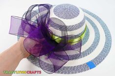 Learn How You Can Make a Kentucky Derby Hat - Tracy Lynn Crafts