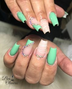 Nails Designer, Nails Design With Rhinestones, Glitter Nail, Glitter Nail Art, Nail Tutorials, Nails Design